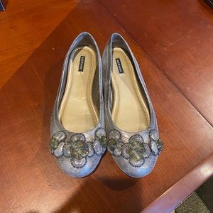 Alex Marie brand women’s silver flats